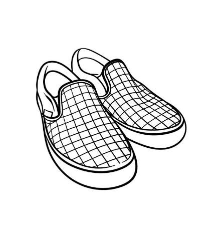 Draw Vans Shoes